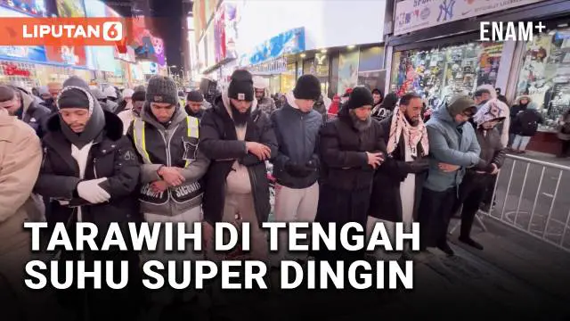 Azan berkumandang di Times Square New York di bulan Ramadan. Ini adalah bagian dari pelaksanaan salat Tarawih yang rutin diadakan satu kali setiap tahunnya di lokasi ikonik jantung kota Manhattan. Selengkapnya laporan jurnalis VOA Rendy Wicaksana.