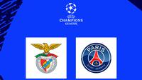 Liga Champions - Benfica Vs PSG (Bola.com/Adreanus Titus)