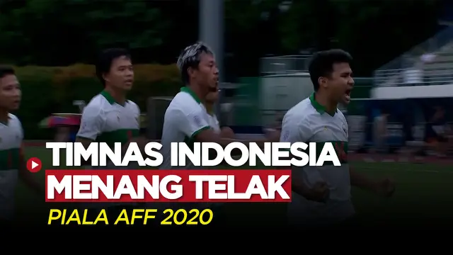 VIDEO: Highlights Grup B Piala AFF 2020, Timnas Indonesia Kalahkan Laos 5-1