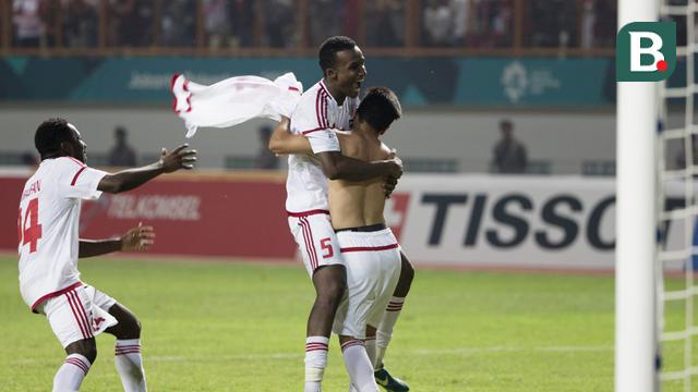 Sepak Bola : Indonesia Vs Uni Emirat Arab