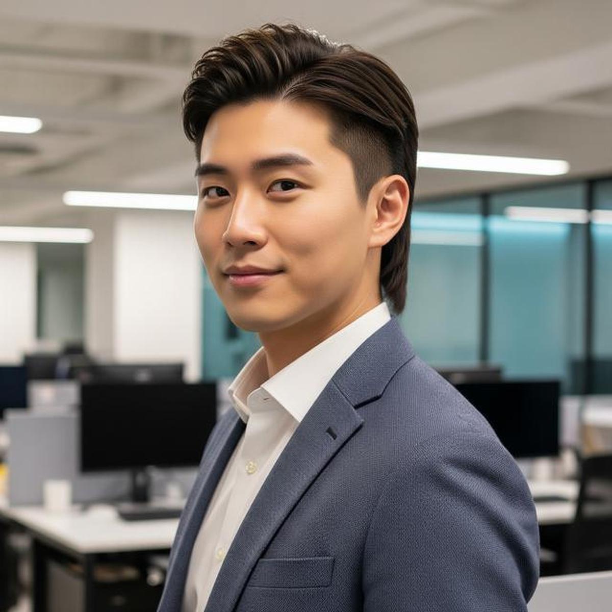 7 Model Rambut Pria Korea Mullet Pendek yang Jadi Favorit di 2025, Siap Tampil Keren