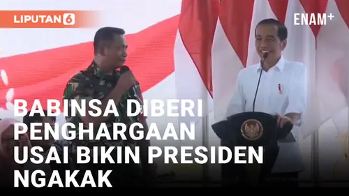 VIDEO: Babinsa di Rembang Diberi Penghargaan Setelah Bikin Presiden Jokowi Tertawa Lepas