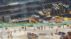 Pekerja tengah menyelesaikan pembangunan proyek gedung bertingkat di Jakarta, Senin (27/2). Pertumbuhan ekonomi DKI Jakarta pada tahun 2016 mencapai 5,85 persen secara tahunan. (Liputan6.com/Angga Yuniar)