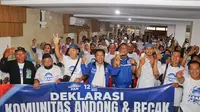 Ratusan masyarakat yang tergabung dalam komunitas becak dan andong di Yogyakarta, mendeklarasikan dukungan untuk Partai Amanat Nasional (PAN). (Ist)
