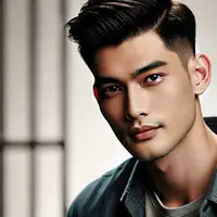 Potongan Rambut Two Block Ala Korea (Foto: Rizka Nur Laily via ChatGPT)