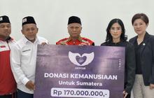 PMI Jaksel Salurkan Donasi Rp170 Juta dari PT Duta Elok Persada untuk Korban Banjir Bandang Sumatera