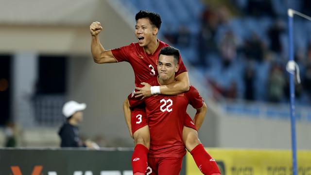 Timnas Vietnam di Piala AFF 2022.
