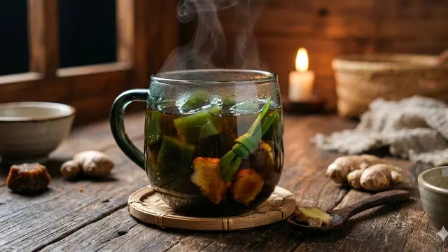 Resep Cincau Gula Merah (Foto: Gemini AI)