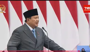 Pidato Prabowo: Libas Spekulan Lewat 30.000 Koperasi Merah Putih