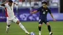 Kemenangan ini membuat Jepang untuk sementara menjadi tim dari Asia yang meraih kemenangan. (AP Photo/Moises Castillo)