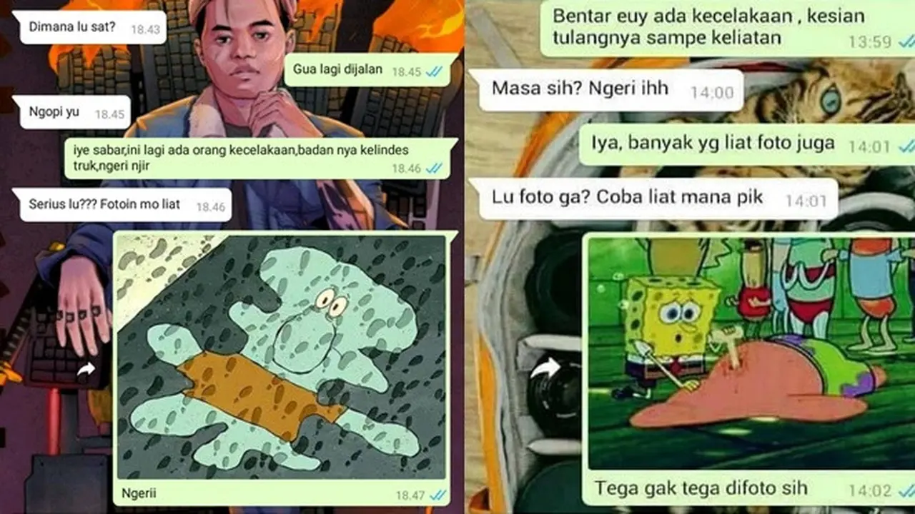 6 Chat Salah Sangka sama Teman Ini Bikin Ketawa Geli