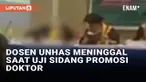 Berita duka datang dari dunia pendidikan. Dosen Fakultas Teknik Sipil Universitas Hasanuddin (Unhas) Makassar, Dr. A Arwin Amiruddin meninggal dunia. Arwin ambruk saat tengah menjadi penguji dalam sidang promosi doktor pada Rabu (4/12/2024) pagi.