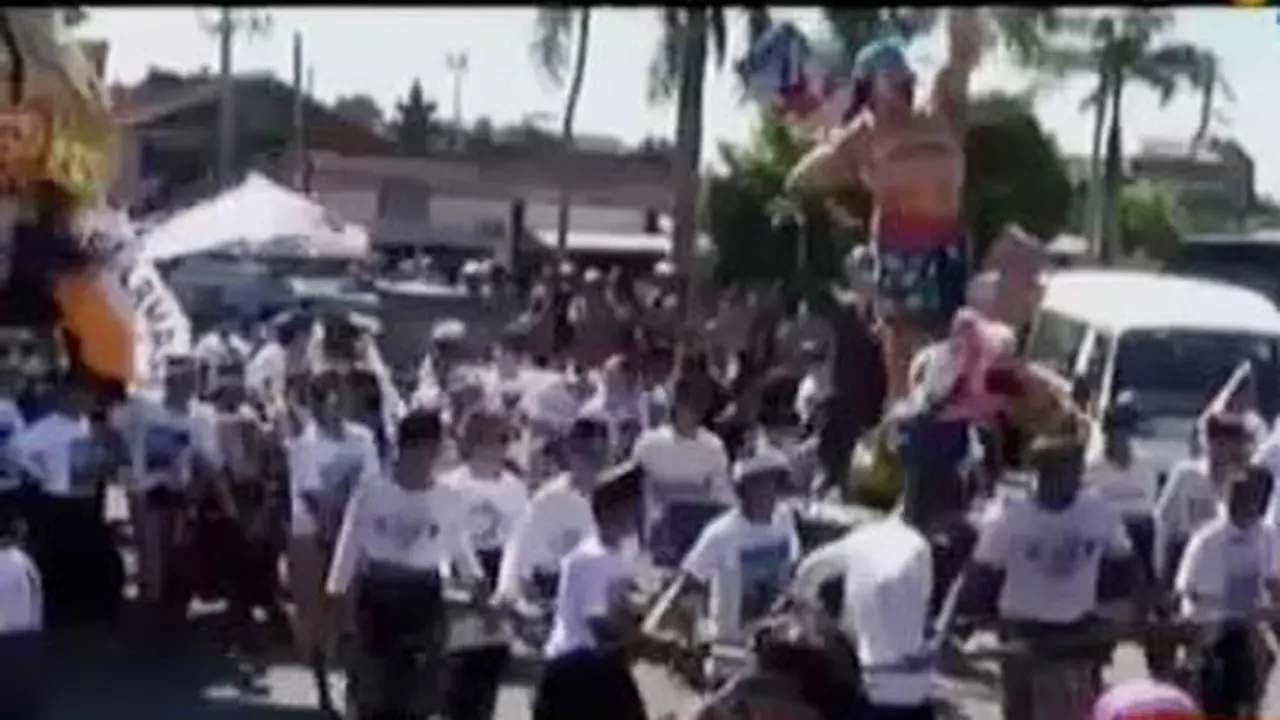 VIDEO: Ribuan Warga Bali Unjuk Rasa Tolak Reklamasi Teluk Benoa