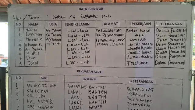Ini Deretan Armada yang Dikerahkan untuk Pencarian Rombongan Jurnalis