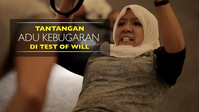 Berita video tantangan adu kebugaran di Test of Will di Mall Kelapa Gading, Jakarta Utara. Pemenangnya nanti akan menjadi wakil Indonesia.