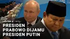 Presiden Prabowo menerima undangan jamuan makan Presiden Putin, usai tiba di Vladivostok, Rusia.
