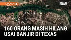 LEBIH DARI 160 ORANG MASIH HILANG USAI BANJIR BANDANG DI TEXAS