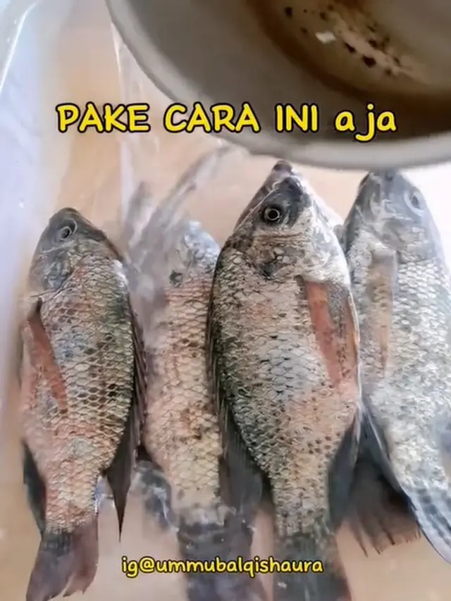 Cara Mudah Bersihkan Sisik Ikan Tanpa Pisau, Hanya 5 Menit