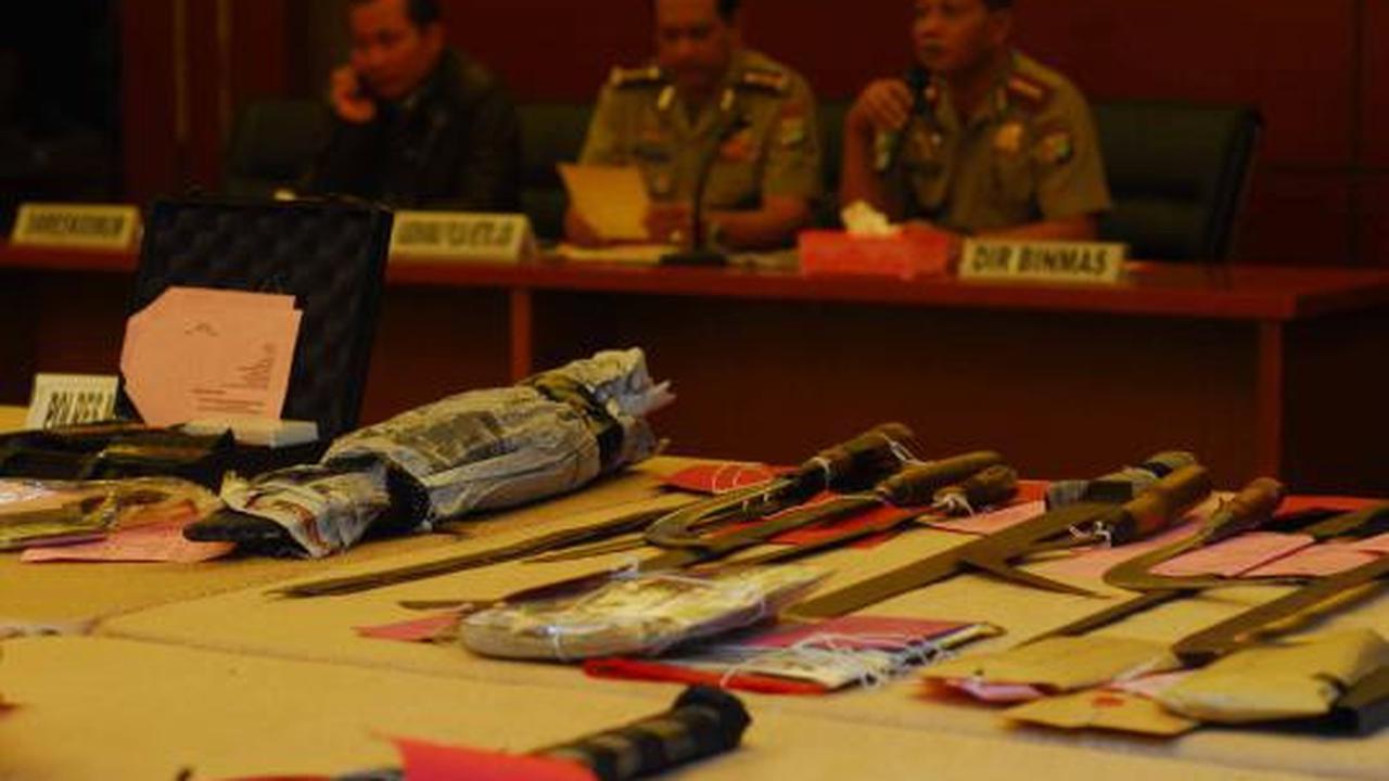 Polda Metro Jaya umumkan hasil Operasi Sikat Jaya 2012