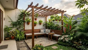 9 Model Pergola Kayu Minimalis untuk Taman Belakang Rumah, Estetik dan Fungsional