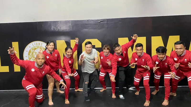 Para atlet Indonesia yang tampil di kejuaraan MMA Asia 2023