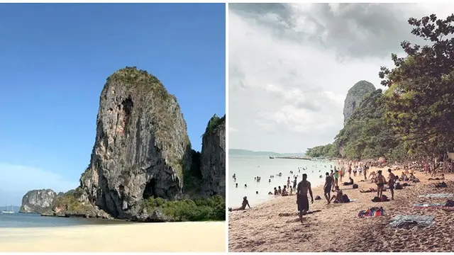 6 Potret Ekspektasi Vs Realita Liburan di Pantai, Gagal Menikmati Keindahan