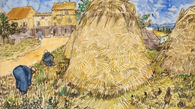 Lukisan Vincent van Gogh (Sumber: Rumah Lelang Chritie's)