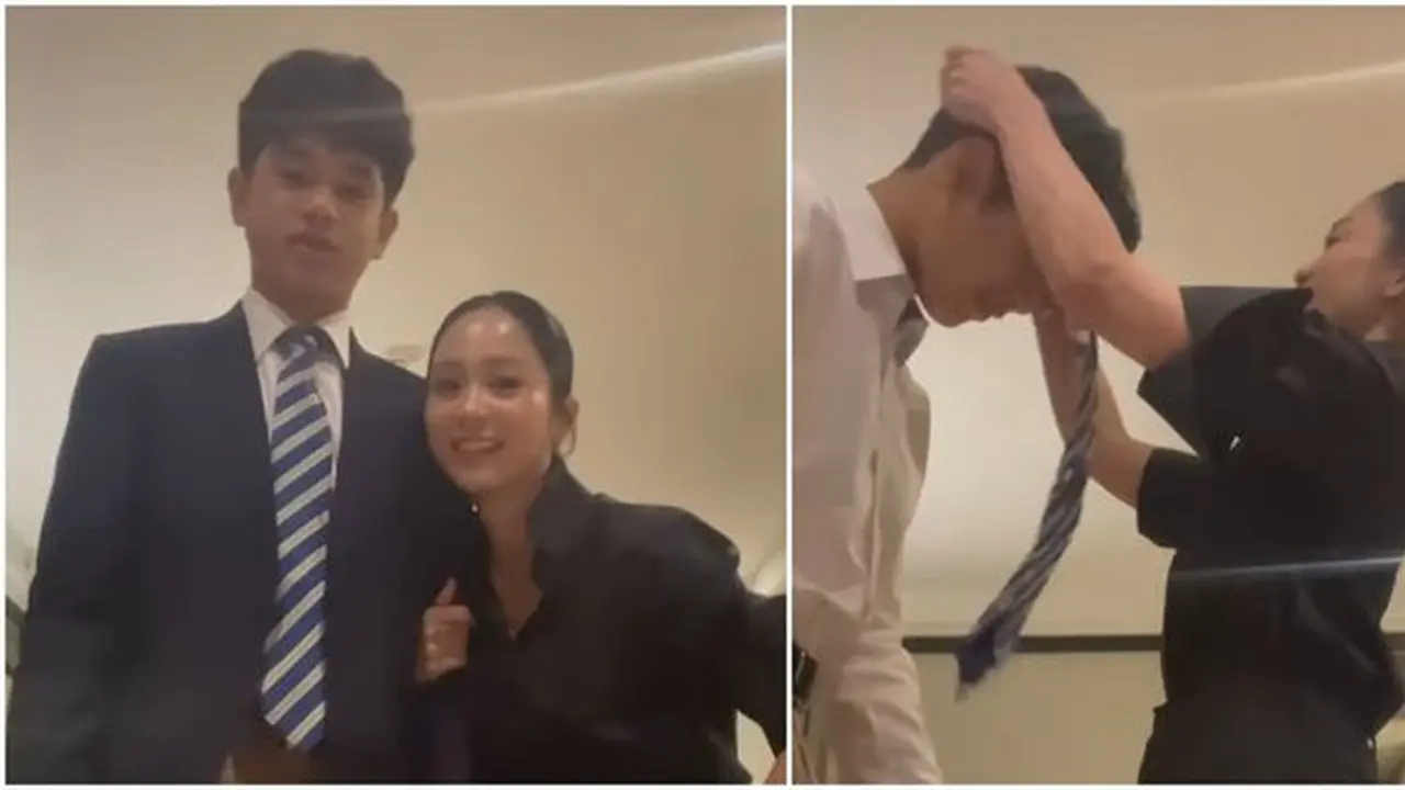 Persiapan Bunga Zainal dan anaknya menuju kompetisi besar. (credit: instagram.com/bungazainal05)