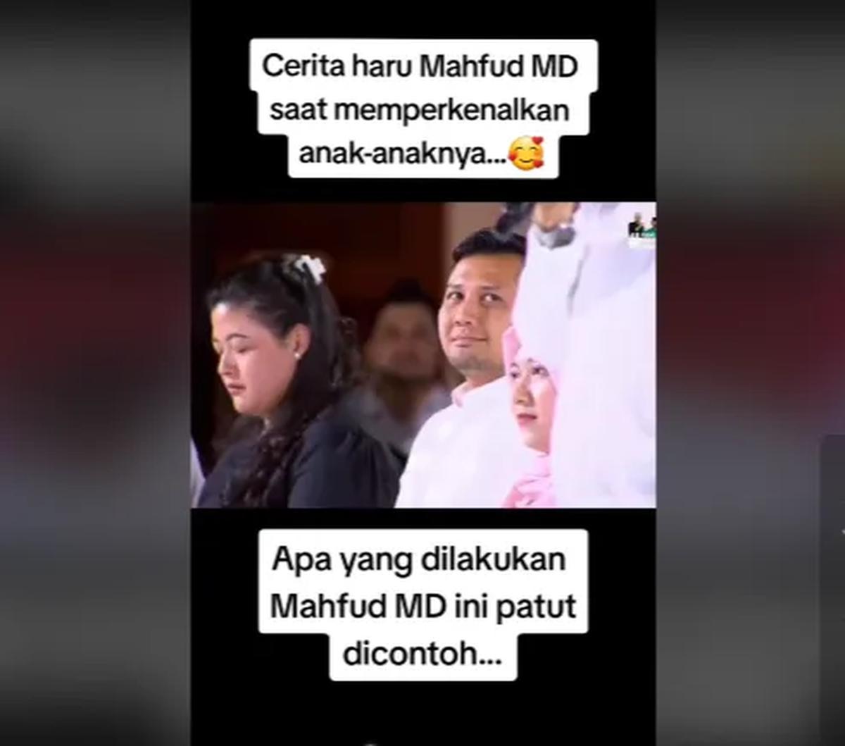 "Sejak sekolah Ia mencari beasiswa sendiri, tidak menggunakan nama saya. Orang malah tidak tahu kalau dia anak saya. Dia cari (beasiswa) sendiri, dia dapat sendiri dengan prestasinya sendiri," papar Mahfud MD.<br>