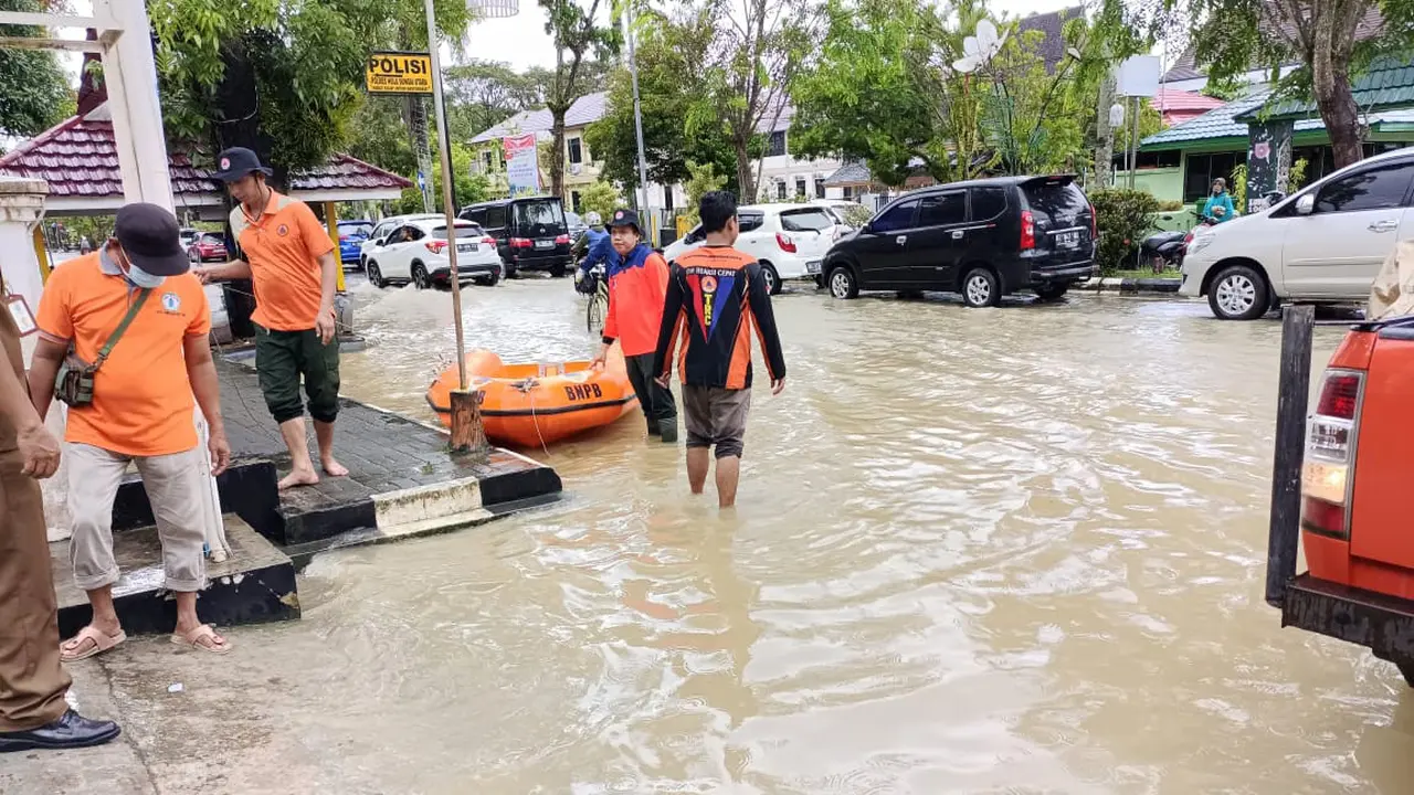 Banjir di Kabupaten Hulu Sungai Utara