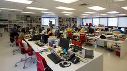 Suasana Institut Ayrton Senna di Sao Paulo, Brasil. (AFP/Alexandre Schneider)