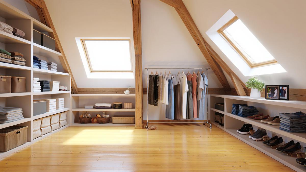 9 Trik Mengoptimalkan Ruang Atas Rumah Kecil Jadi Walk-in Closet Modern