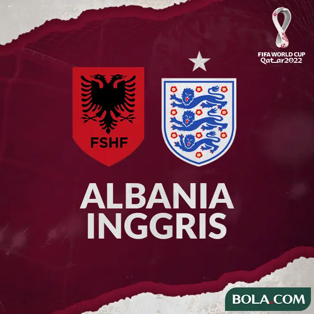 Albania Vs Inggris