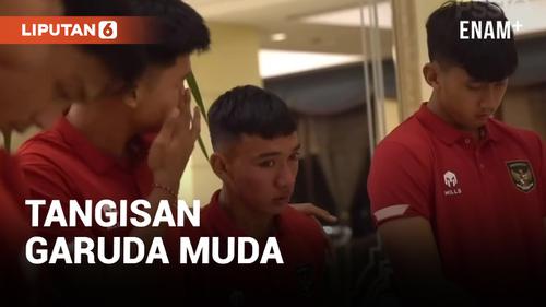 VIDEO: Tangisan Pemain Timnas Indonesia U-20 Usai Piala Dunia Batal Digelar