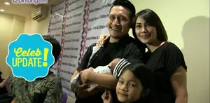 Arie Untung dan Fenita Arie dikaruniai bayi laki-laki yang bernama Mezbareta Yusuf Athala.