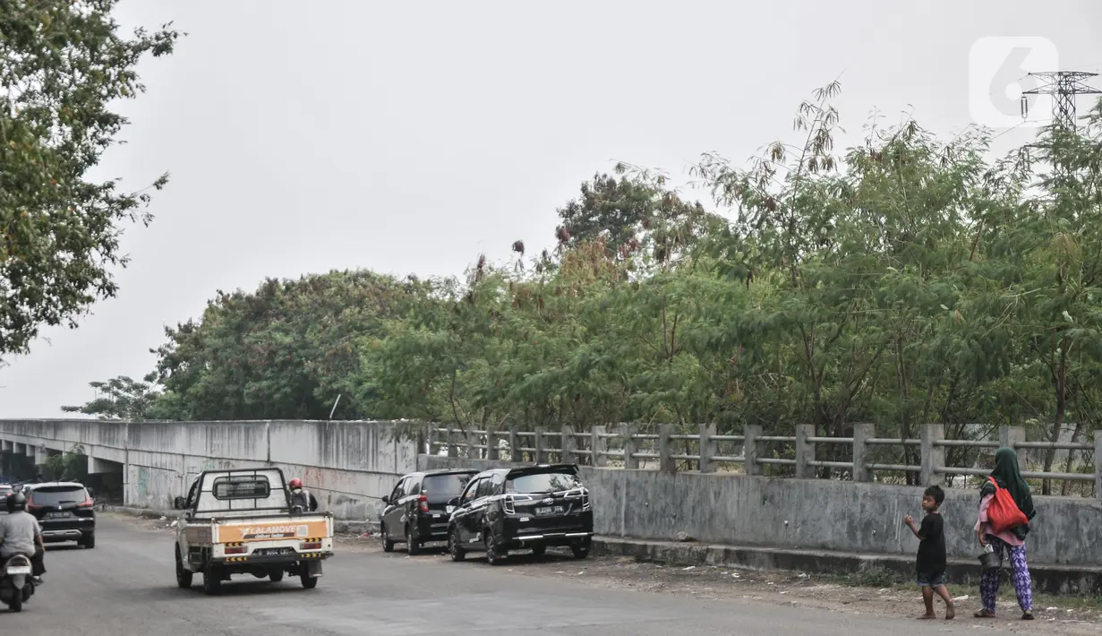 JLNT ini dibangun di Jalan Pluit Barat Raya. (merdeka.com/Iqbal S. Nugroho)