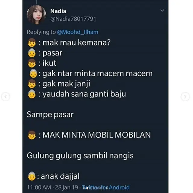 momen kocak warganet ke warung (foto: @nadia78017791)