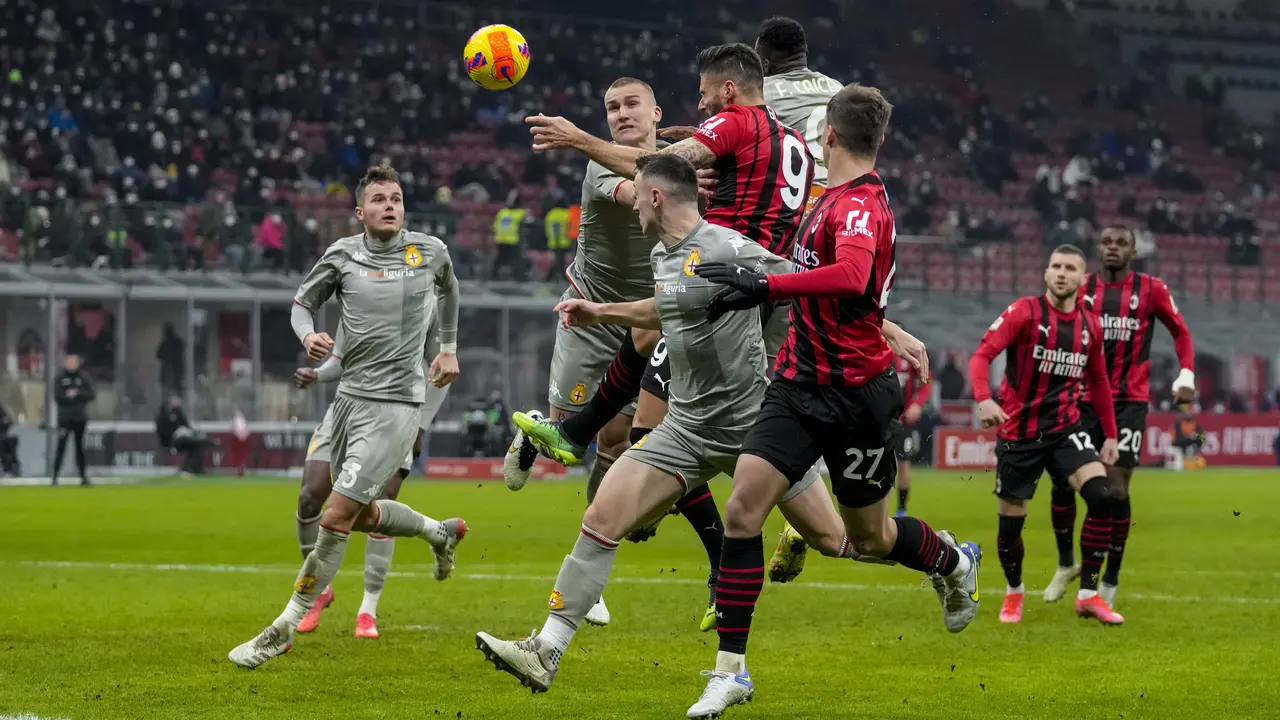 Coppa Italia AC Milan Susah Payah Singkirkan Genoa