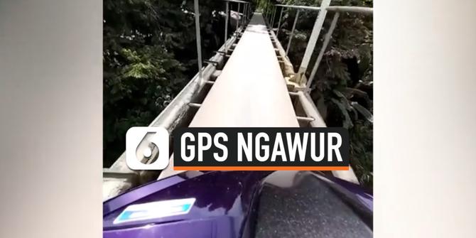 VIDEO: Andalkan GPS, Kurir Baru Ini Dapatkan Petualangan Seru Bermotor
