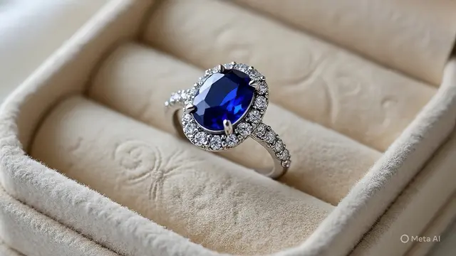 Model Cincin Blue Sapphire Terbaru