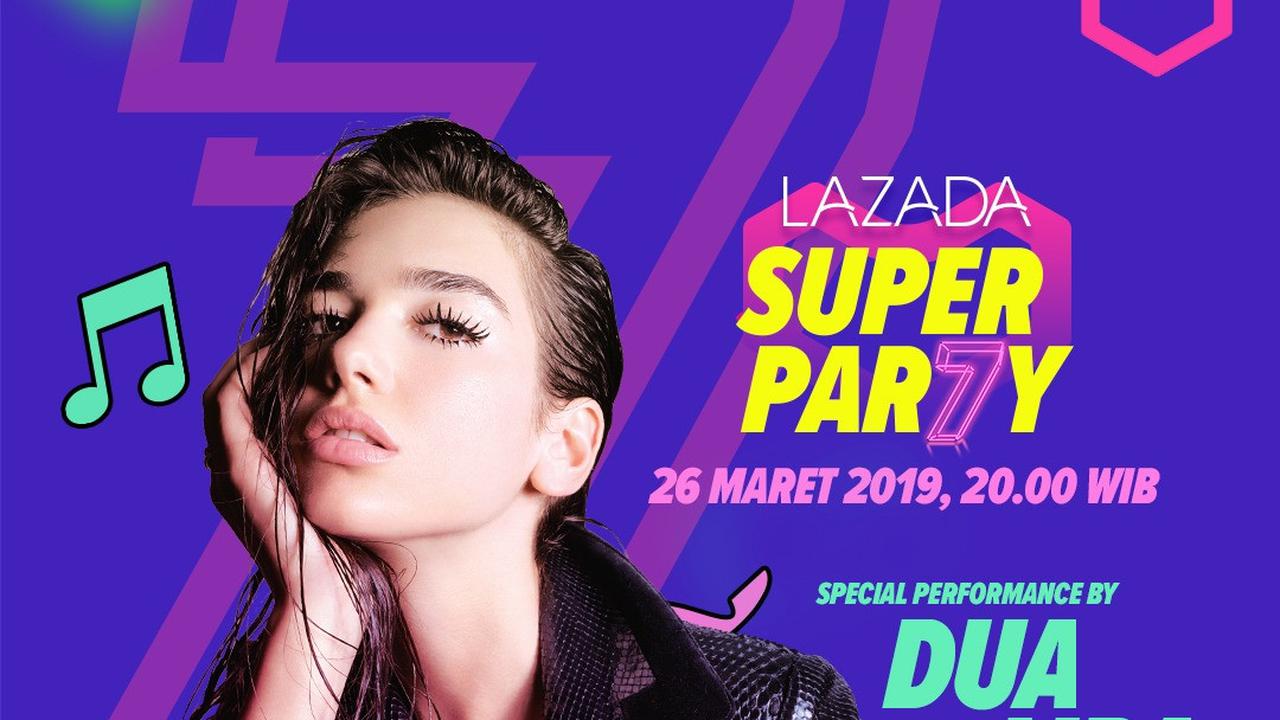 Lazada bagi tiket konser Dua Lipa