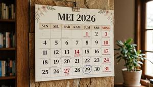 Kalender Mei 2026 (created by AI)