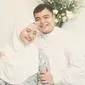 Nadzira Shafa dan Mendiang Ameer Azzikra. (Sumber: Instagram/enazirashf_)