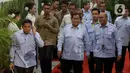 Deklarasi Gerakan Solidaritas Nasional atau disingkat GSN merupakan rangkaian acara strategis Presiden Prabowo Subianto setelah pembekalan Kabinet Merah Putih di Magelang, Jawa Tengah. (Liputan6.com/Herman Zakharia)