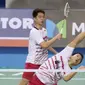 Kevin Sanjaya Sukamuljo/Marcus Fernaldi Gideon bakal ditantang pasangan China, Liu Cheng/Zhang Nan, pada perempat final Korea Terbuka Super Series 2017, Jumat (15/9/2017). (PBSI)