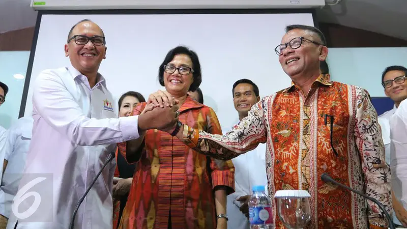 20160927-Sri Mulyani Sambut Puluhan Anggota Kadin Ikut Tax Amnesty-Jakarta