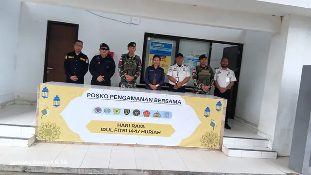Aktivitas lintas batas di Pos Lintas Batas Negara (PLBN) Motaain, Kabupaten Belu, Nusa Tenggara Timur, mengalami peningkatan pada H-2 menjelang Hari Raya Idulfitri 1447 Hijriah. (Istimewa)