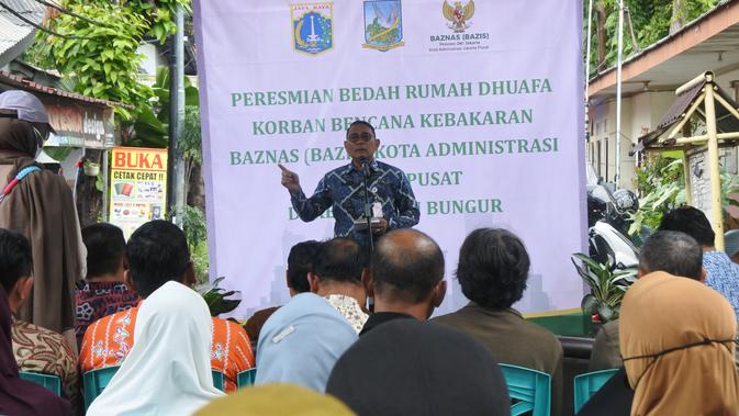 Korban Kebakaran Bungur Miliki Rumah Baru Berkat Jakpus & Baznas