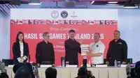 Konferensi Pers NOC Indonesia di Jakarta, Rabu (24/12/2025). (Bola.com/M. Iqbal Ichsan)