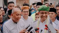 Ketua DPW PKB Jawa Barat Syaiful Huda, saat mendampingi Capres Anies Baswedan dalam kampanye di Kuningan dan Cirebon, Sabtu (9/12/2023). (Ist).